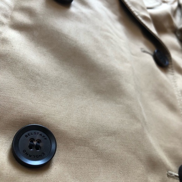 Belstaff Classic Trench Coat in Tan Italian Size 36 / US women’s XXS - Picture 7 of 14